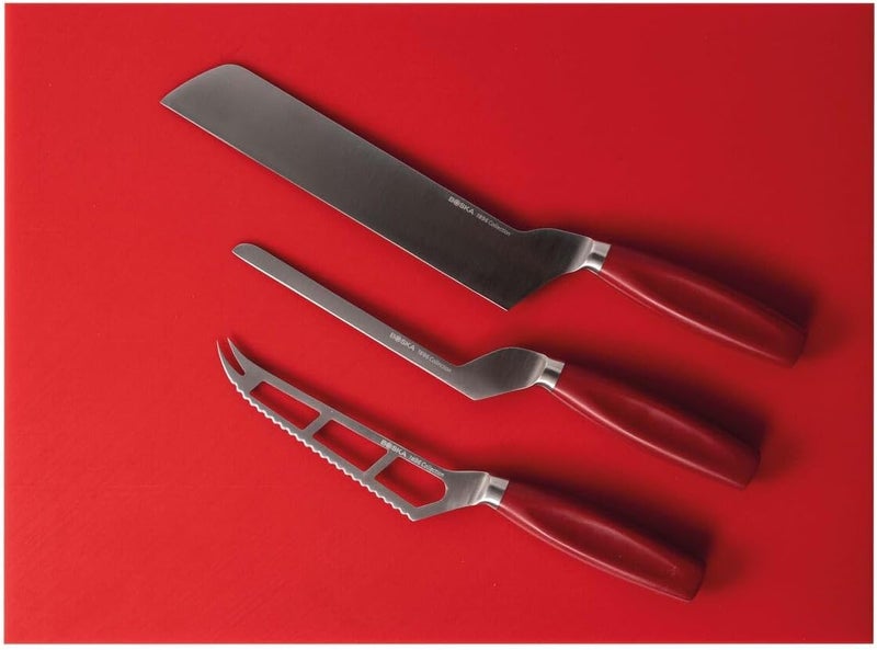 BOSKA Universal Cheese Cutter Red - Professional Cheese Knife - Premium quality - Multi-use - Serreted edge - 140 mm - HACCP Knife - For professional use - Image 2